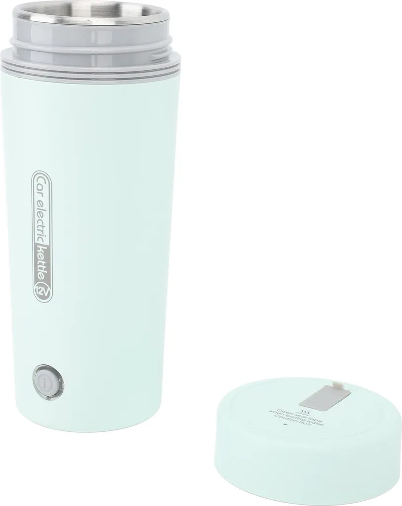 Eau chaude en voiture avec cette bouilloire 12V 350ml sécurité intelligente