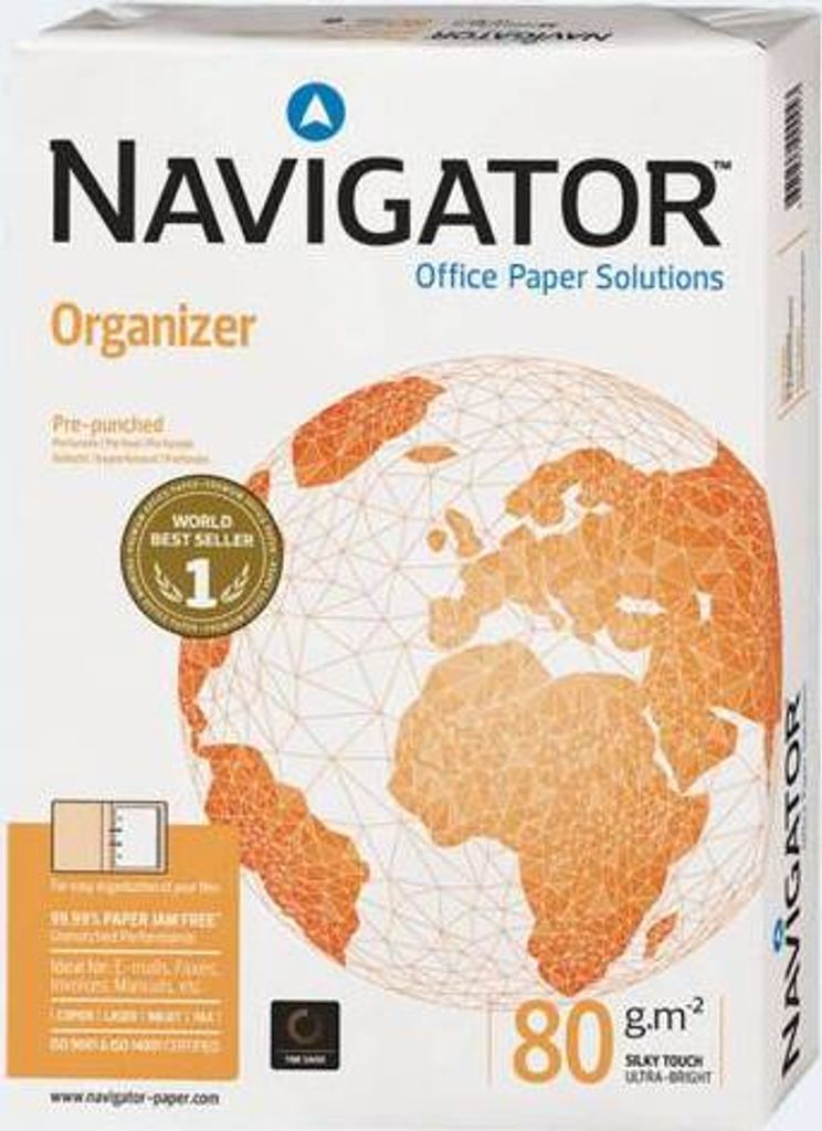 NAVIGATOR 377708 - Packung de 500 Blatt de Papier A4, 80 Gramm