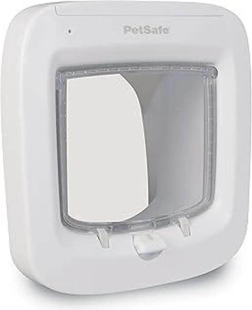 Porta PetSafe RFID Gatti | Microchip 40 Utenti | Bianca Resistente
