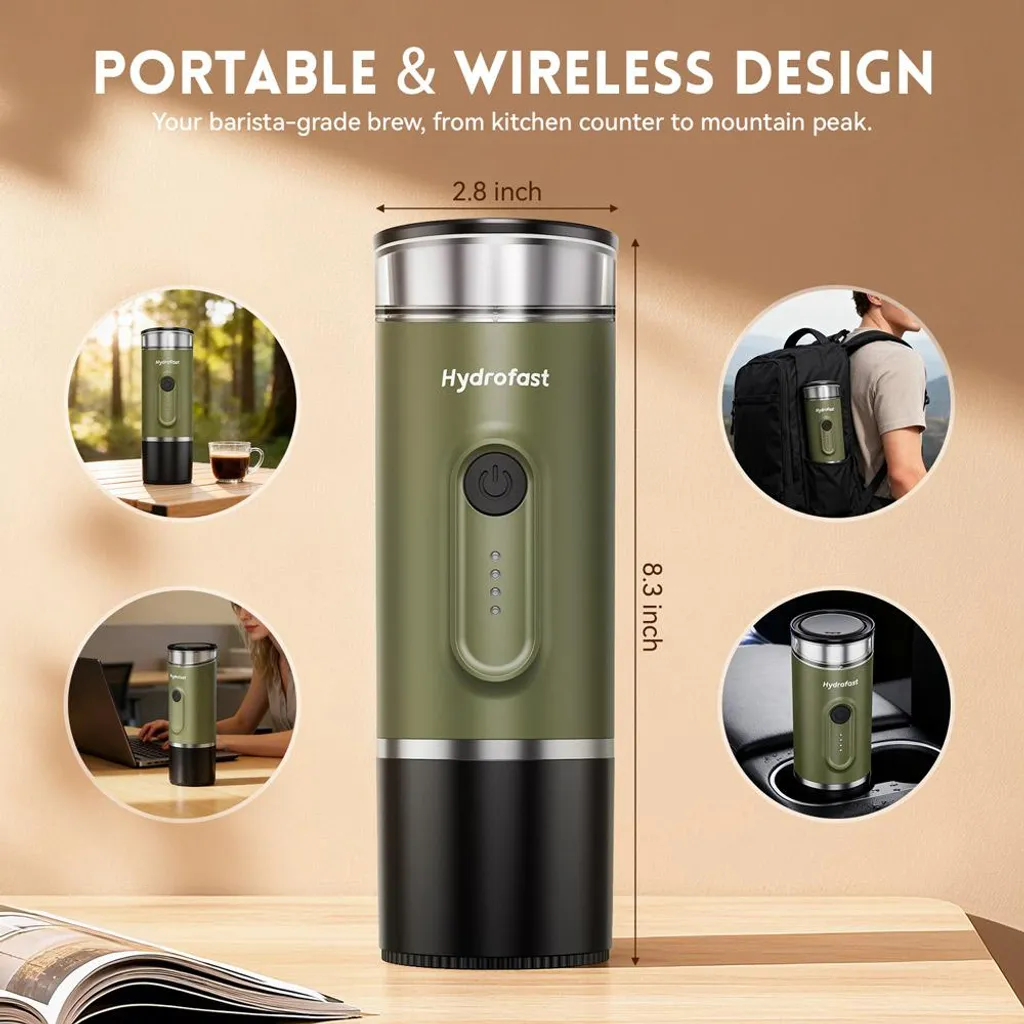 Fini le Café Froid : Machine Expresso Autonome Hydrofast PO-100 - 3