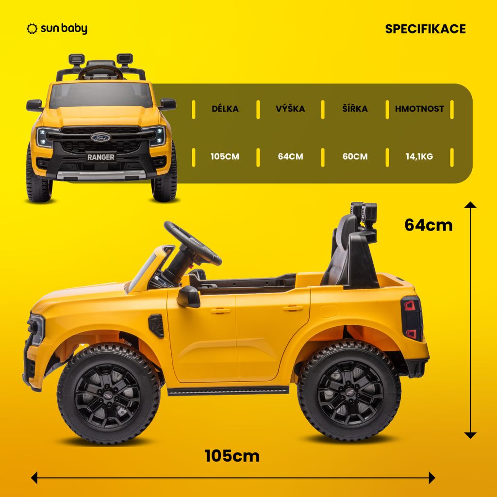 Ford elektrické auto pro děti Dětské auto | Kaufland.cz