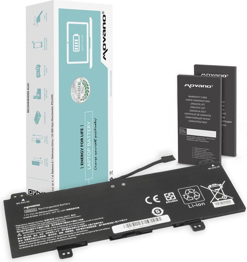 GM02XL Akku für HP ChromeBook X360 11 G6 14 G5