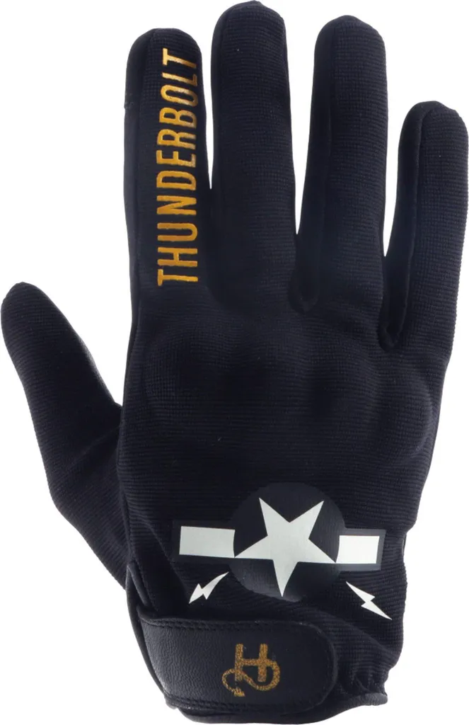Gants Helstons Thunderbolt Noir 9 Cuir Perforé Idéal Moto Été et Ville
