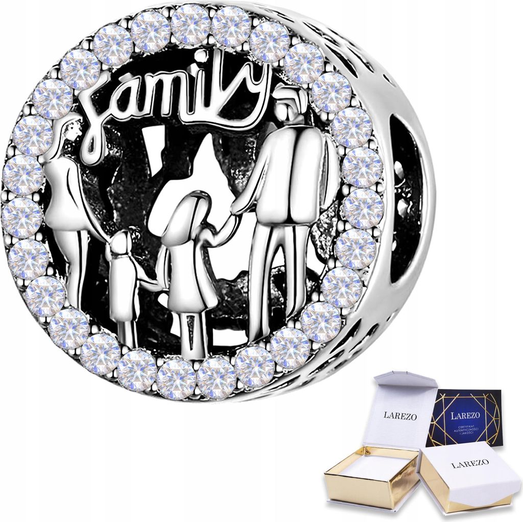 Charms Silber Bead Familie Liebe Familienperlen 925 Silber