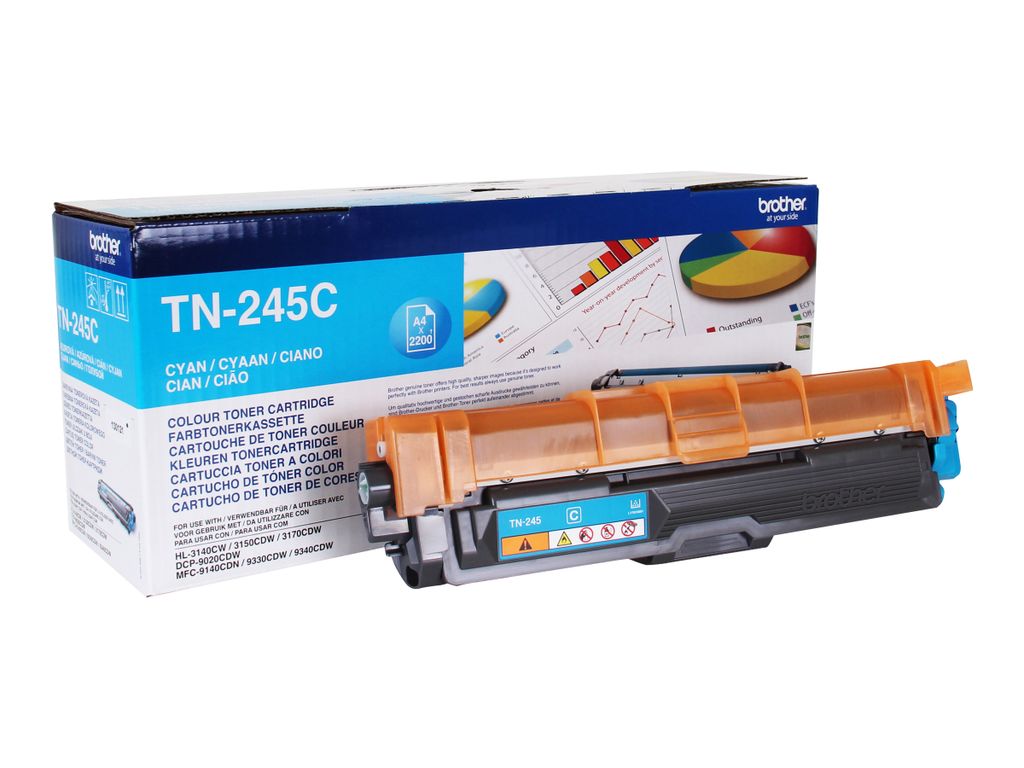 Brother TN-245C, 2200 strany, Azúrová, 1 kusov Obrázok produktu 