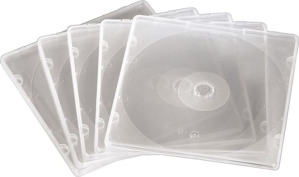 Hama CD Slim Box PP 20-pack Transparant