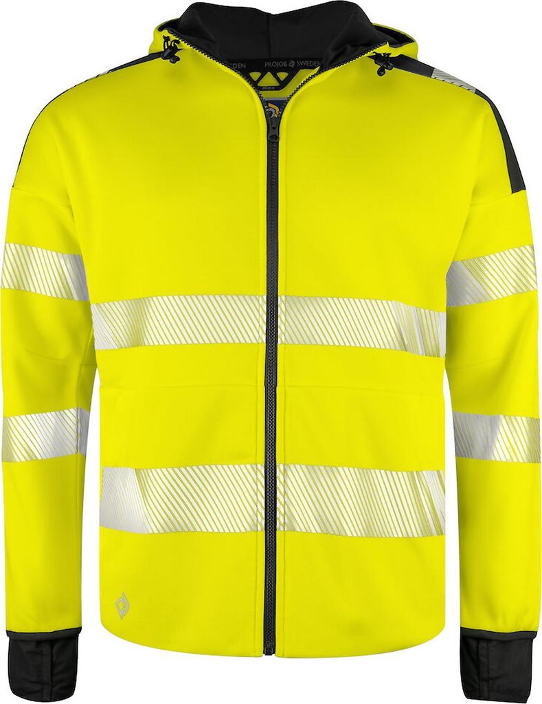 Projob 6110 Kapuzenjacke EN ISO 20471 Klasse 3/2 Produktbild 