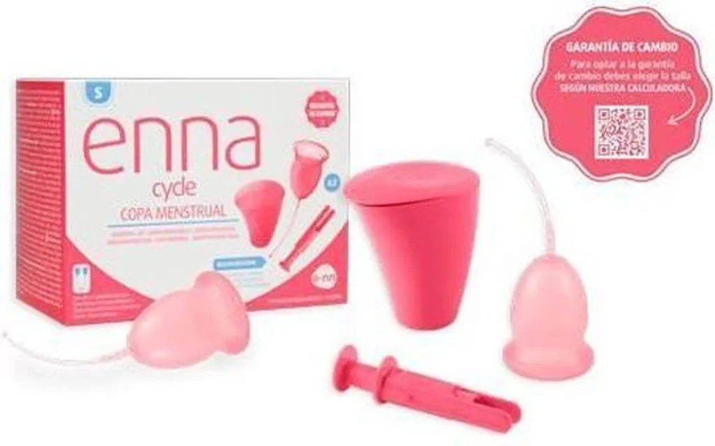 Coupe menstruelle réutilisable taille S kit Enna Cycle de 2 tasses