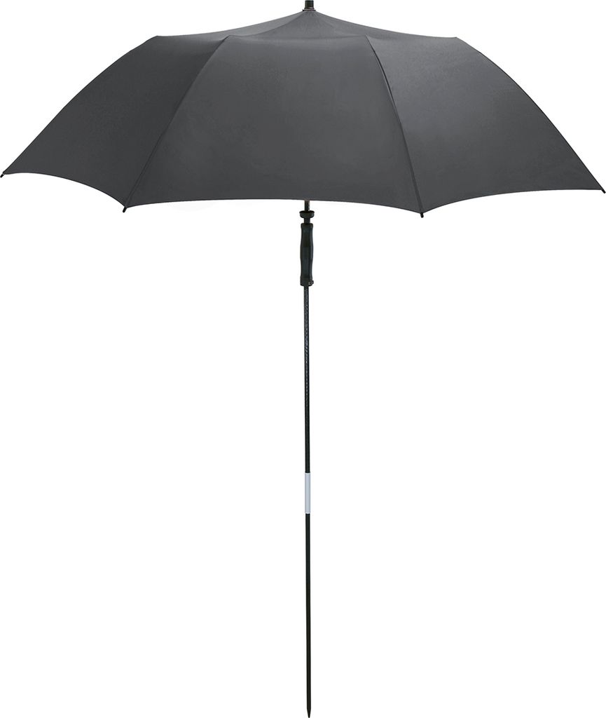 FARE Strand-Sonnenschirm Travelmate Camper Lichtschutzfaktor UPF 50+ Koffertauglich Regenfest Fiberglas 725g, Farbe:Grau