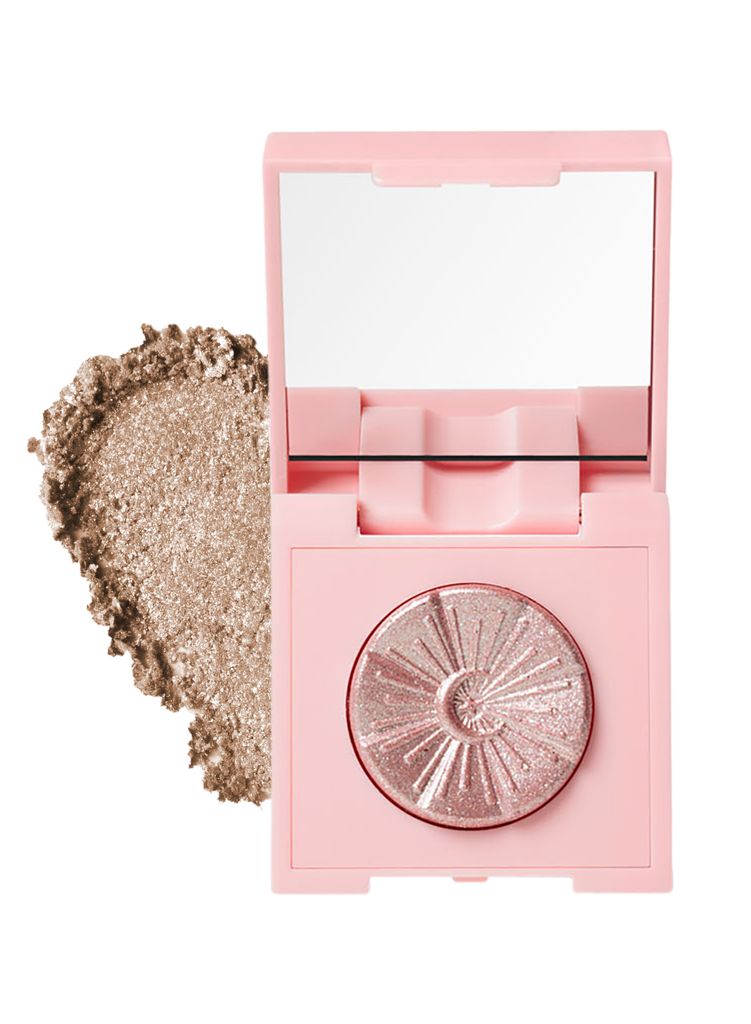 EVERYBODY LONDON Lidschatten mit Glitter, Weiche Textur, Augen Make-up mit Schimmer, Langanhaltend, Expressergebnis, glitzernd, eyeshadow topper,