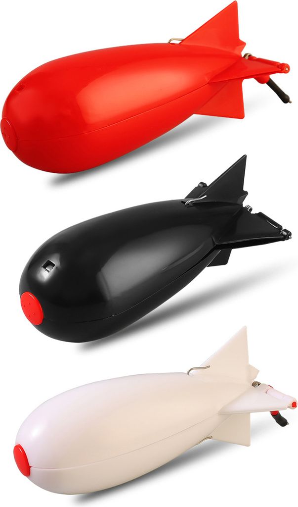 Karpfenangeln-Feeder, große Kapazität, raketenförmig, wiederverwendbar, schwimmender Köderbehälter, Köderkäfig, Angel-Nistwerkzeug