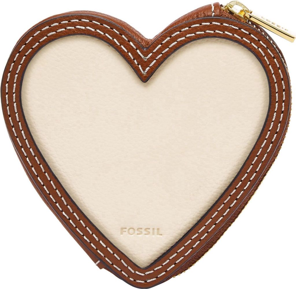 FOSSIL Utensilientasche Heart Zip Pouch Hearts mehrfarbig