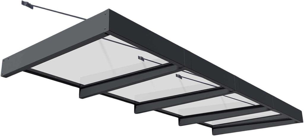 Palram - Canopia metalowy daszek Sophia CLear XL 3814 Zdjęcie produktu 