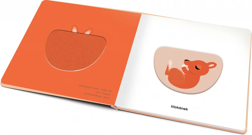 Livre bébé Moje mláďátka Klap klap idéal pour le développement