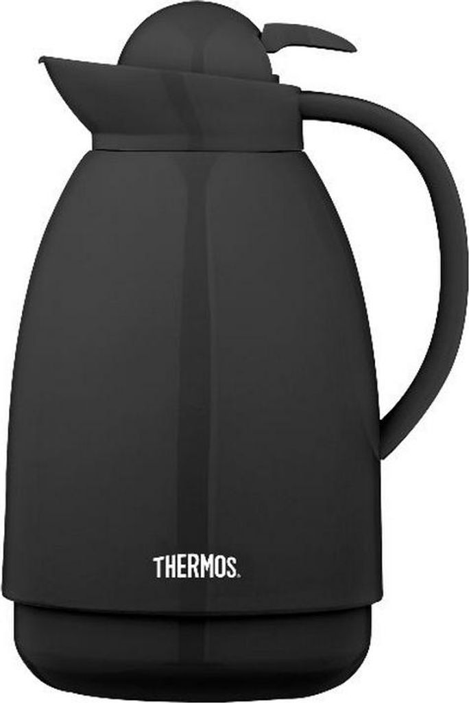 Isolierte karaffe 1l schwarz Thermos 077397