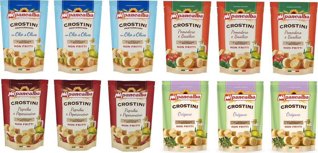 Testpaket Panealba Crostini Croutons Gesalzener Snack Nicht Produktbild 