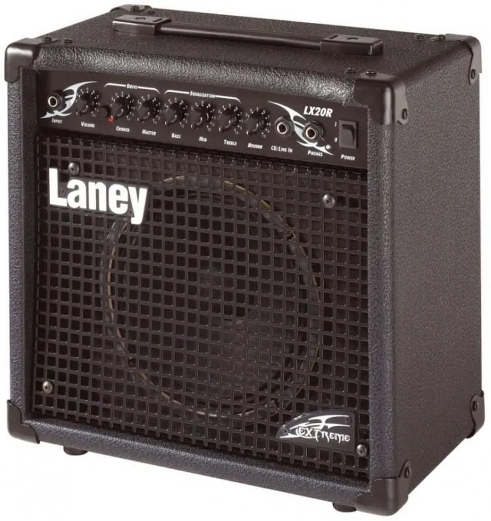 Laney LX20R Combo avec reverb et égaliseur 3 bandes pour guitariste