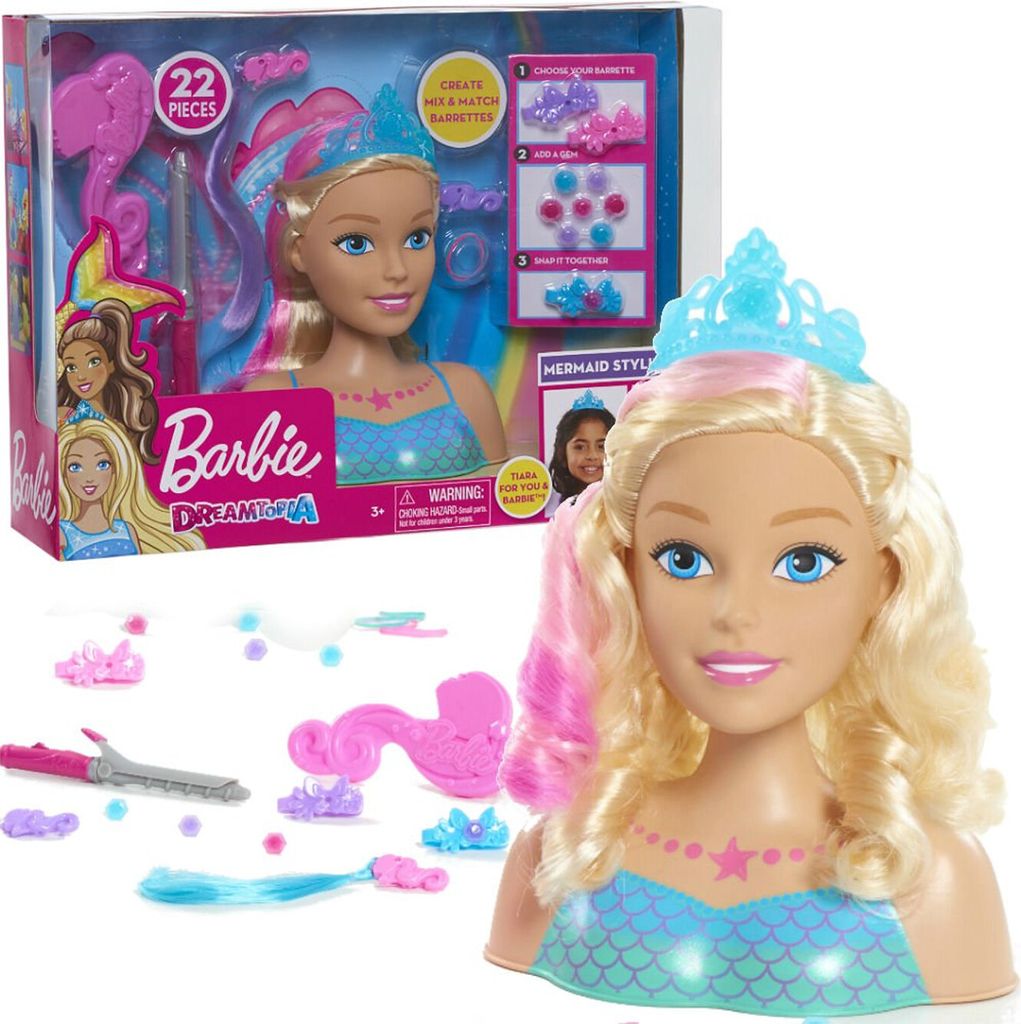 Barbie Dreamtopia Styling Headset Kopf Kaufland.de