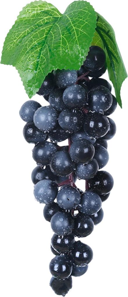 künstliche Traubengefrorene Design realistisch nicht mit Kautschuk Simulationsanlagen Faux Fruit Prop Home Decor-K