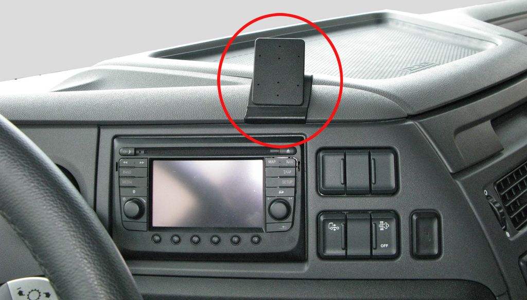Brodit ProClip Fahrzeughalter 855113 - Mittelbefestigung - Daf XF 14-22, Daf XF 14-21
