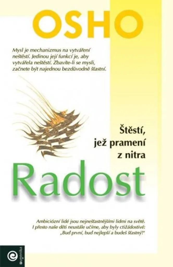 Trouver la paix avec le livre Radost Osho pour votre bien-être mental