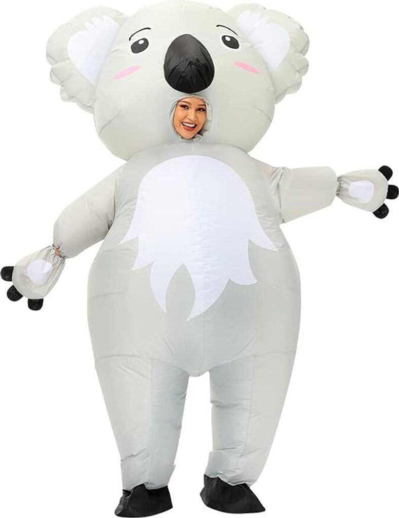 aufblasbares Koala Kostüm für Erwachsene, aufblasbares Produktbild 