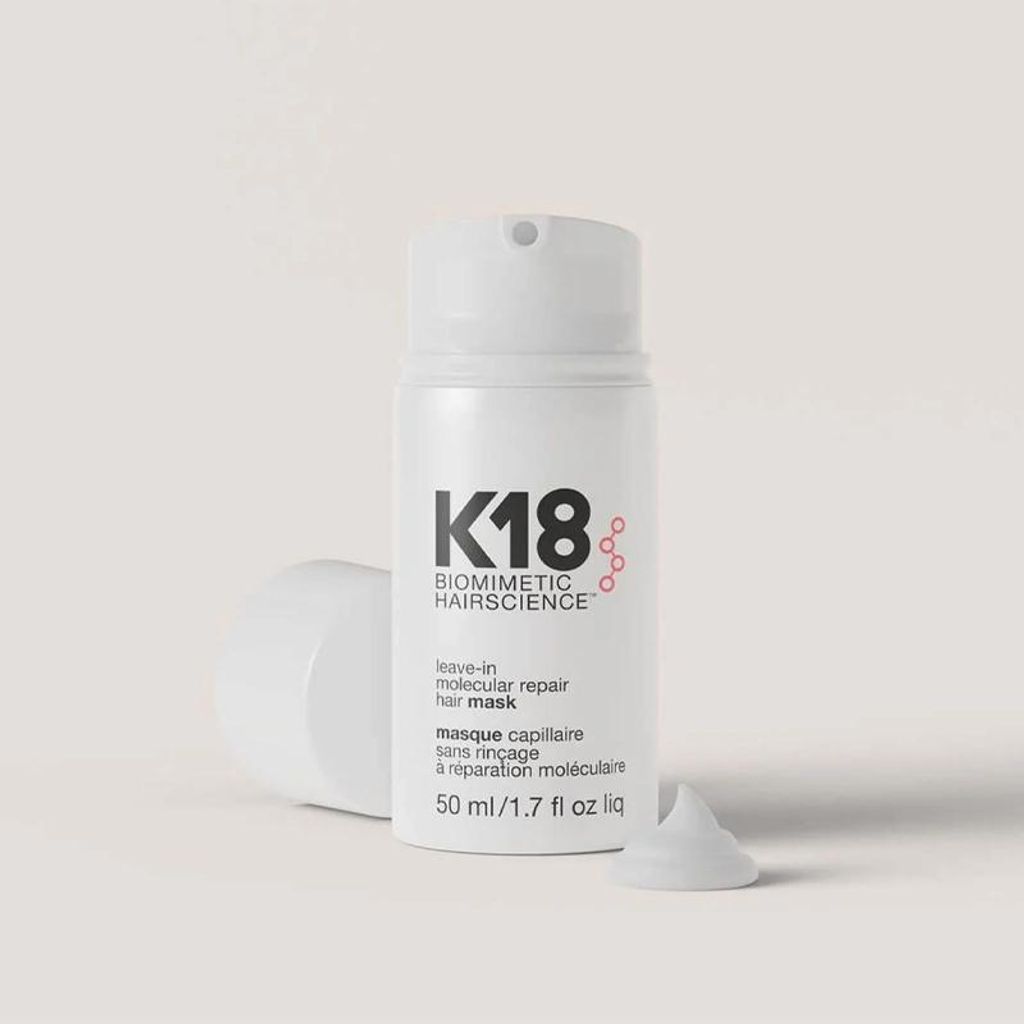 Masque capillaire réparateur moléculaire sans rinçage K18, Image du produit 