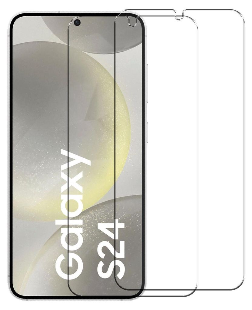 2x ochranná fólia pre mobilný telefón Samsung Galaxy S24 s Obrázok produktu 