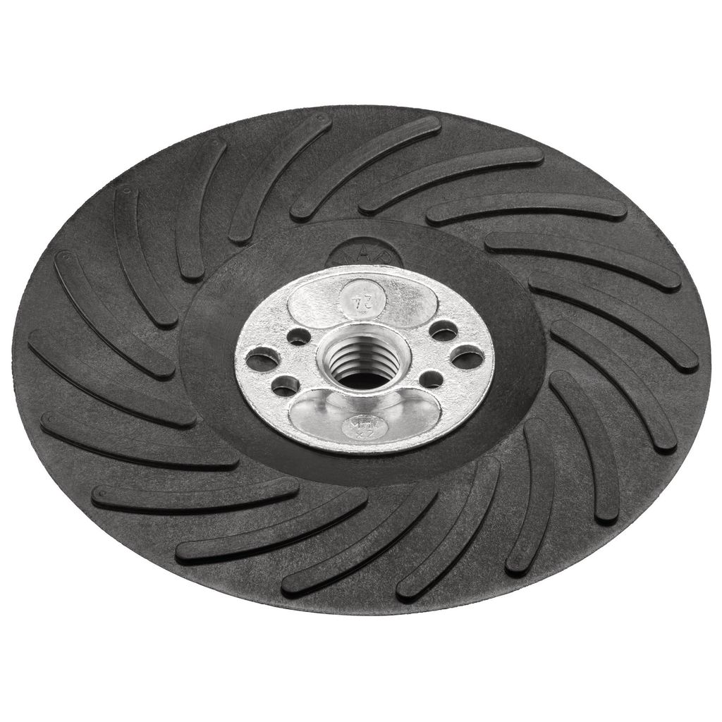 Flex Stützteller M14 mit Kühlrippen BP-H CF D125 M14 (Einsatz: zum Entgraten)