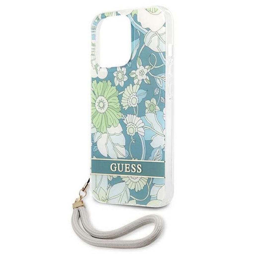 Guess Guhmp13Lhtcmb Iphone 13 Pro / 13 6,1 Niebieski/Blue Hard Case Gold O - Etui na telefon