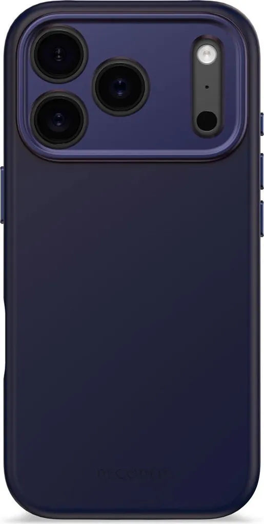 Decoded Silicone Case iPhone 17 Pro MagSafe Navy - Protezione Totale