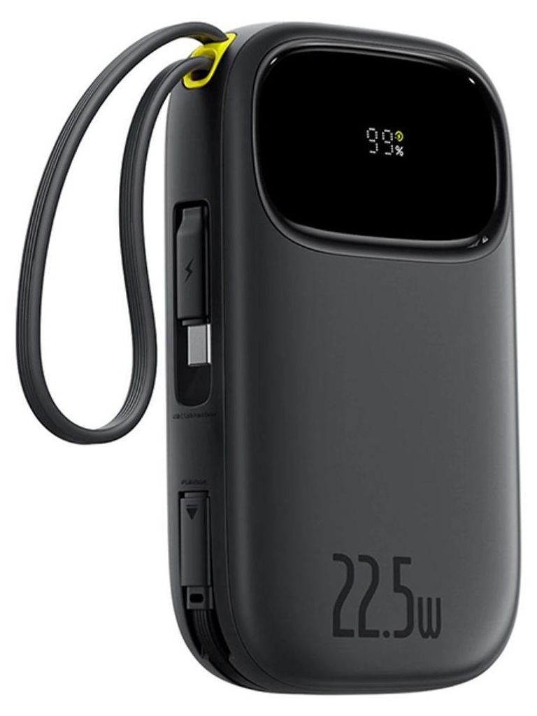 Externer Akku 10000 mAh Baseus EnerFill FC3, 22,5 W, USB-C, Produktbild 