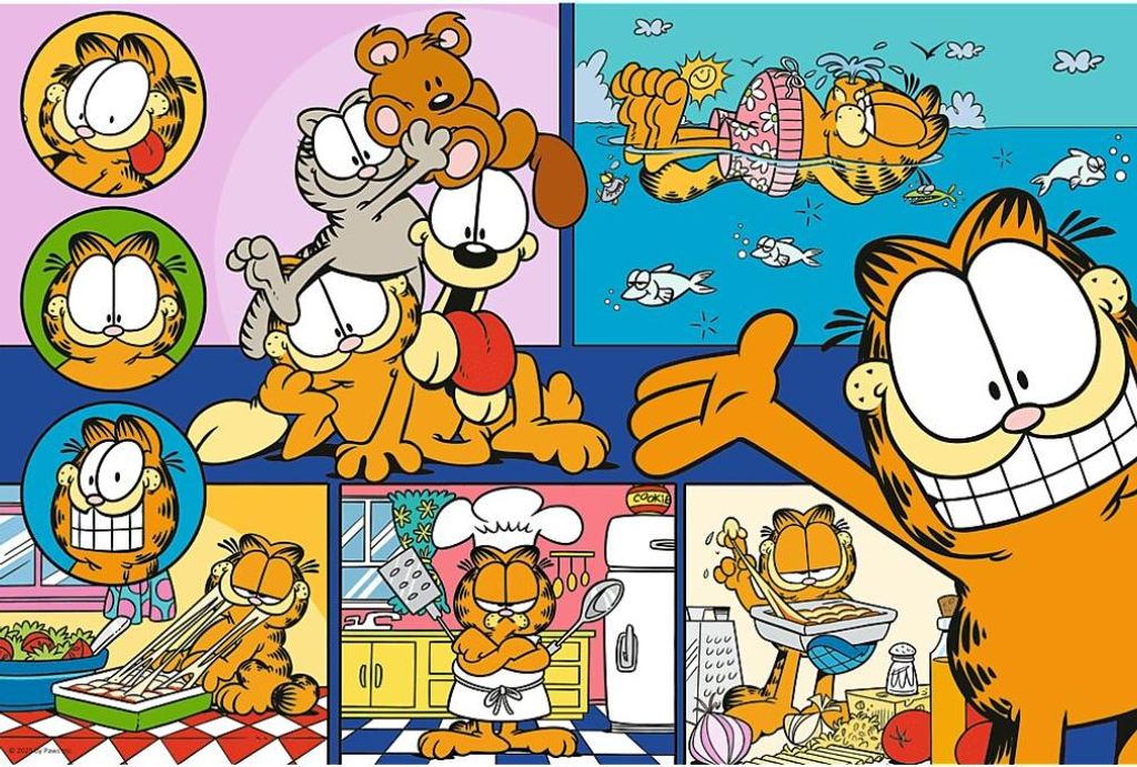 TREFL Puzzle Lenic Garfield 100 Puzzles