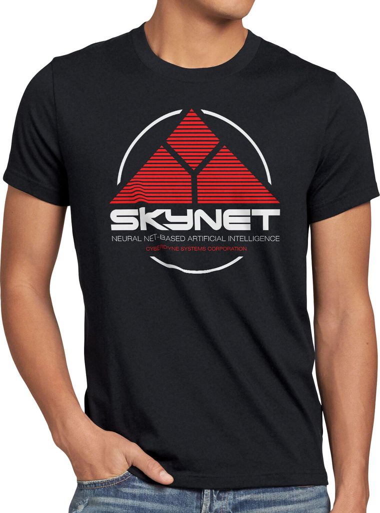 BaumwolleCloud Skynet Herren T-Shirt terminator