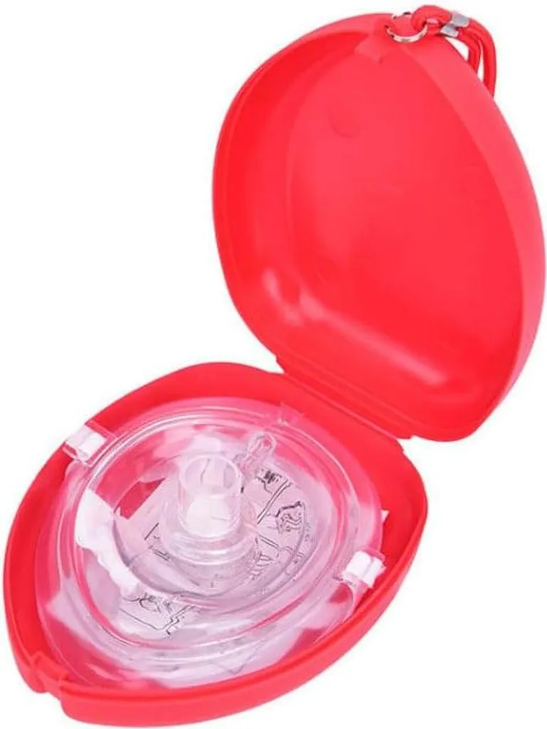 Protection faciale RCP pour secourisme d'urgence et réanimation à la maison