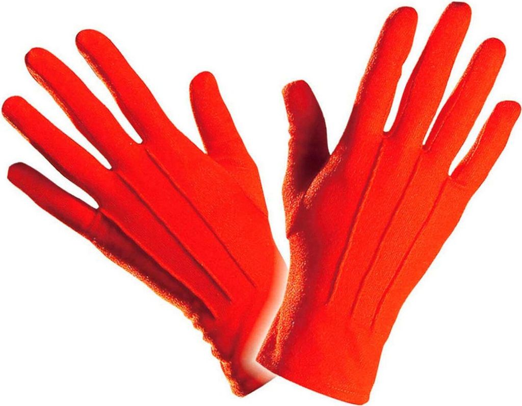 Rote Handschuhe - Paar Handschuhe in rot Produktbild 