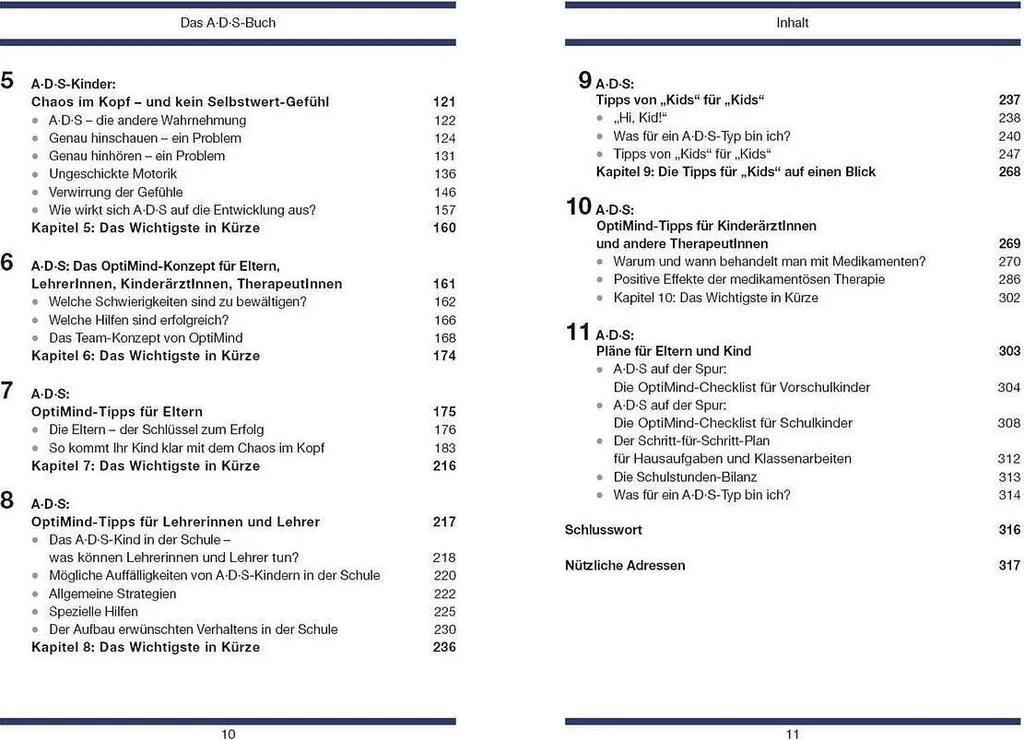 Guide complet Das A.D.S.-Buch : Analyse et gestion du déficit attention
