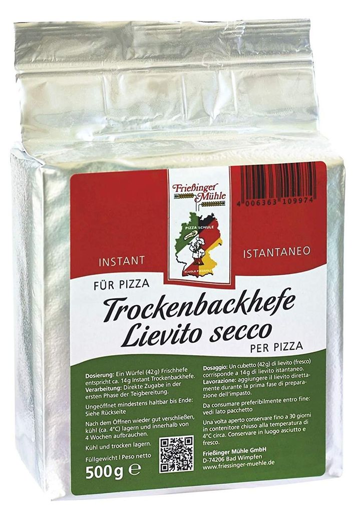 Trockenbackhefe für Pizza Koch und Backzutaten für die Produktbild 