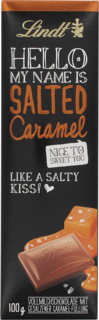 Lindt - HELLO - Salted Caramel Tafel 100g