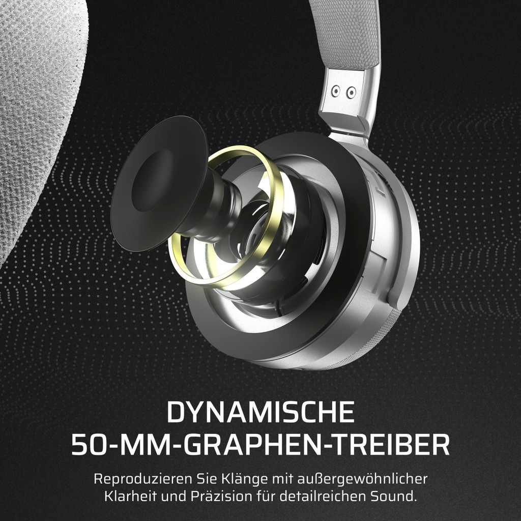 CORSAIR Headset Gaming VIRTUOSO MAX WIRELESS Silver Image du produit 
