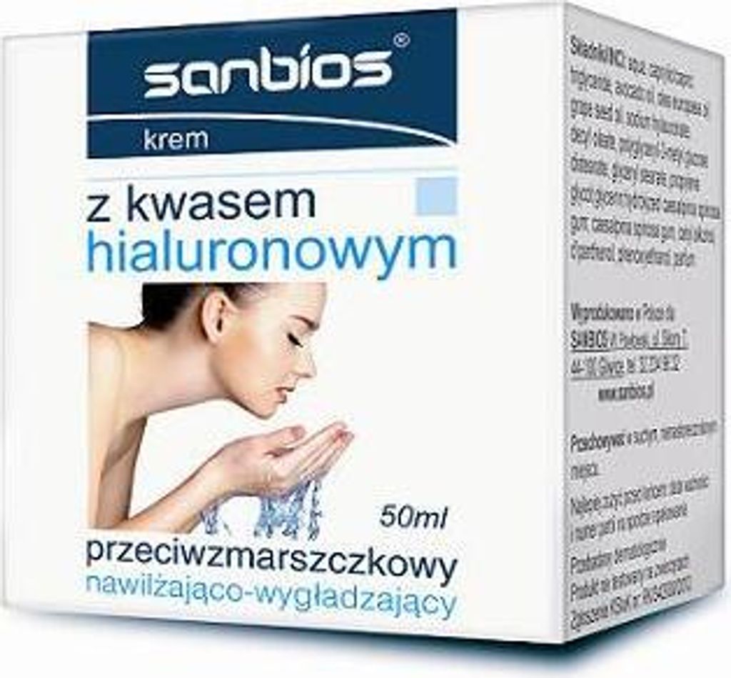 SANBIOS Creme mit Hyaluronsäure 50ml