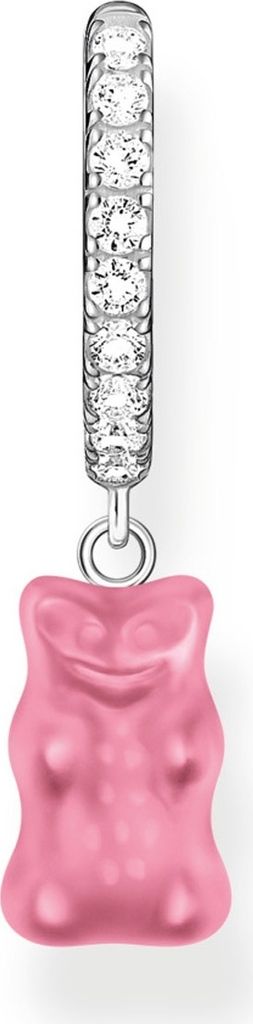 Thomas Sabo CR726-052-9 Silberne Einzel-Creole mit pinkem Produktbild 4