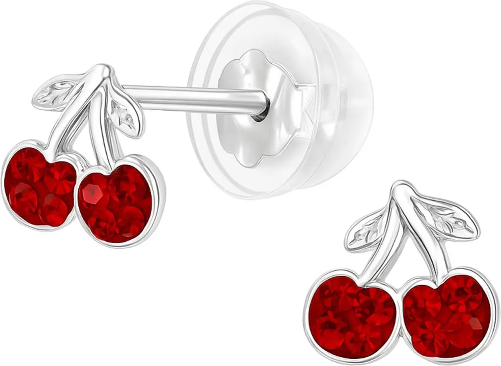 Set 9 Pezzi Orecchini In Argento 925 – 2 Paia Di Creoli E 2 Paia Con Cristalli – Inclusa Scatola Portagioielli