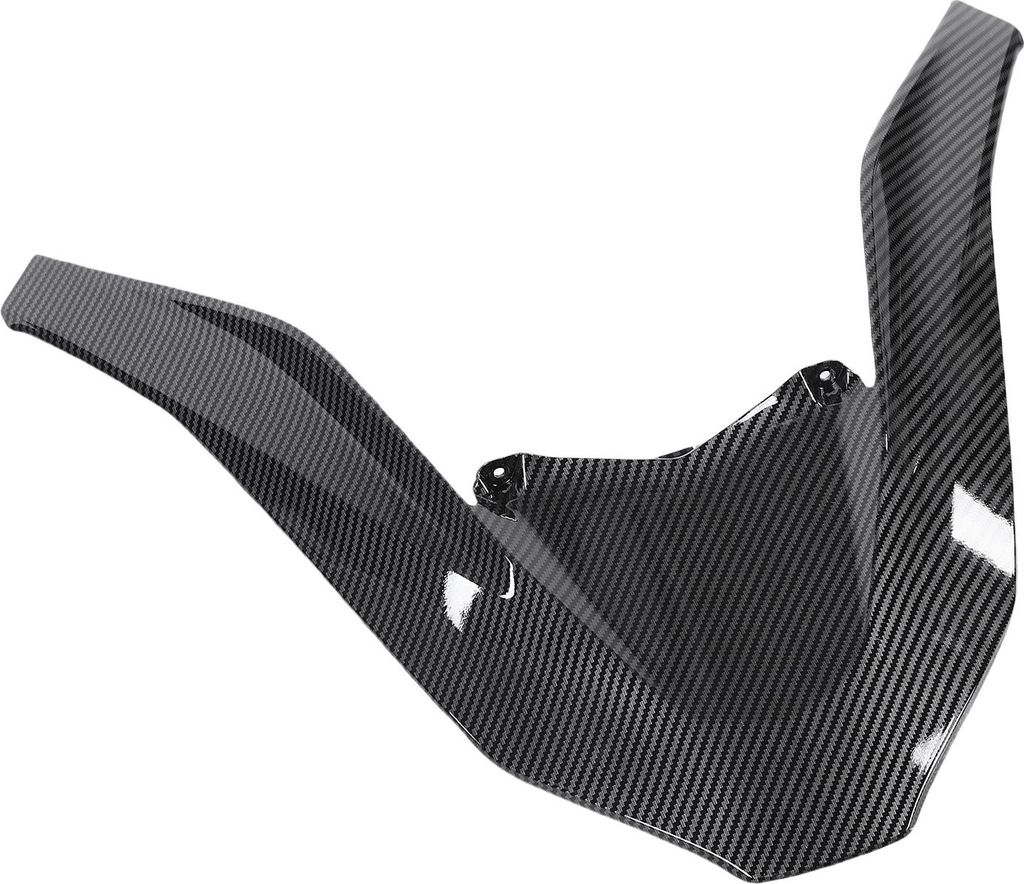 Motorrad-Karosseriemodifikation, vordere dekorative Abdeckung, Kohlefaser-Muster, Ersatz für PCX160 2021–2025