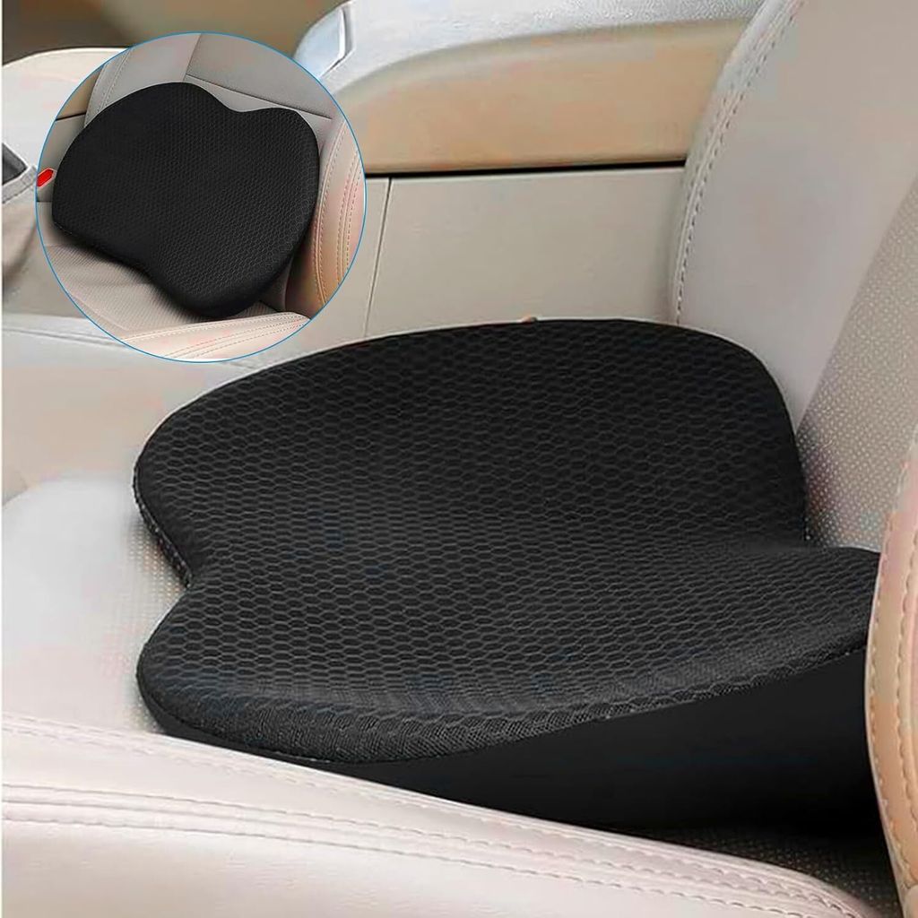 Autositzkissen,Ergonomisches Sitzkissen für Auto,Memory Foam Autositzauflage