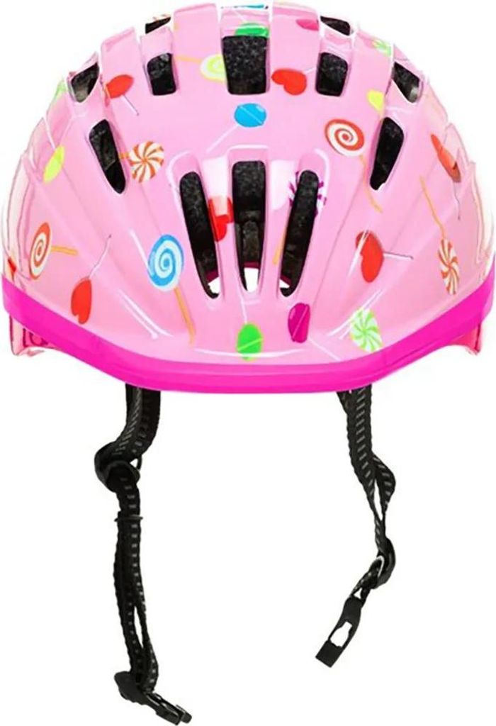 Multimarca Helm + Schutzset Rosa  Kinder Rosa One Size Produktbild 