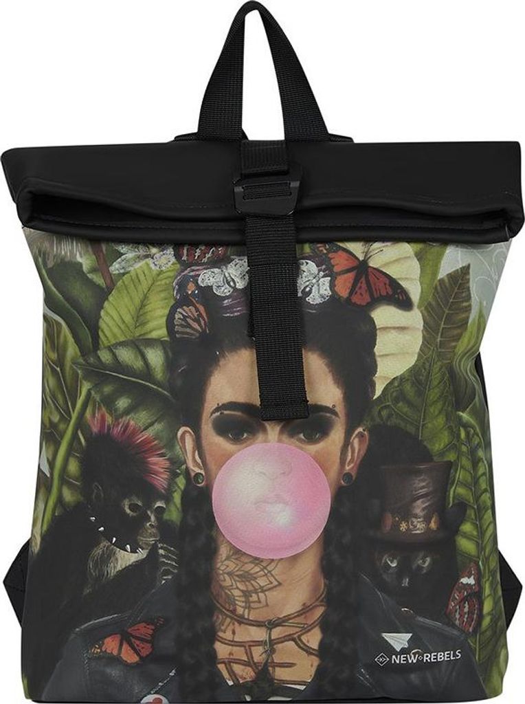 New Rebels Mart Art Roll Up City Rucksack Los Angeles Produktbild 