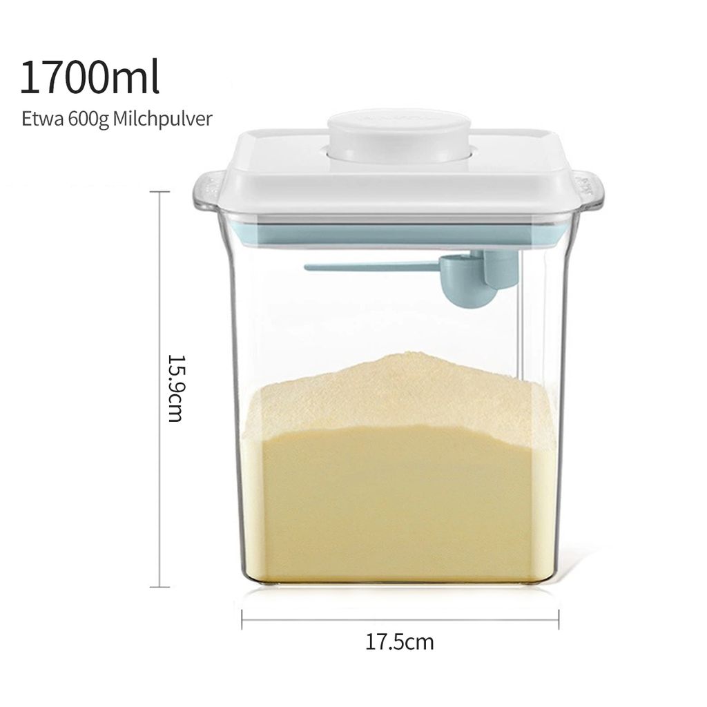 400/800 ml tragbarer Milchpulver-Aufbewahrungsbox auslaufsicherer Kofferspender 