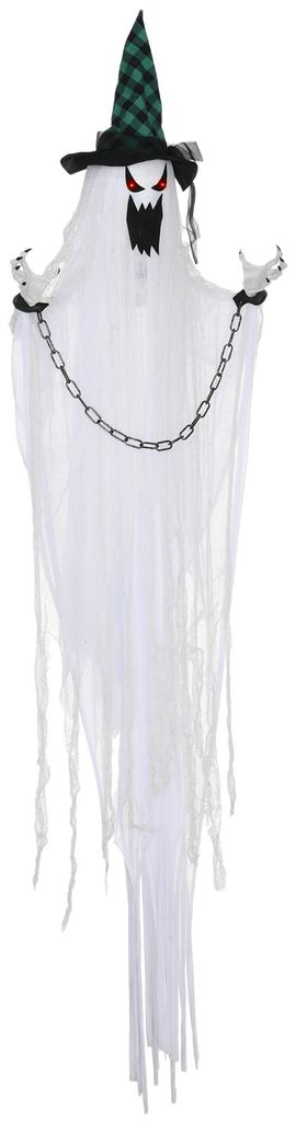 HOMCOM 204 cm Halloween Deko Hängend Geist mit Produktbild 