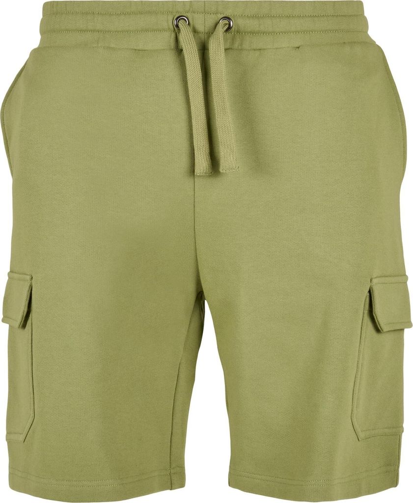 Urban Classics - Organic Cargo Sweatshorts oliv - 4XL